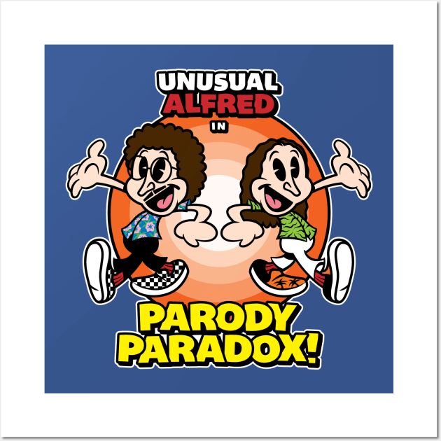 Parody Paradox! Wall Art by mikehandyart